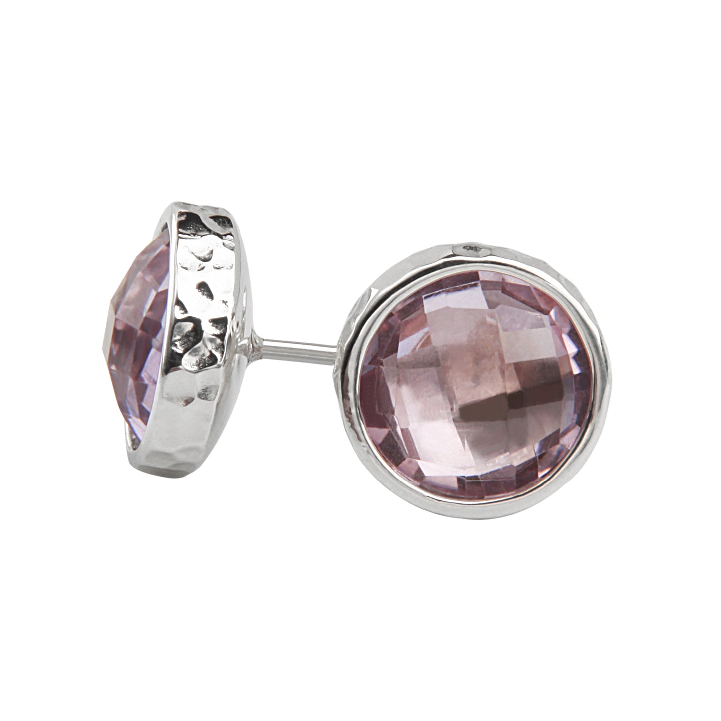 7th Avenue Purple Amethyst Stud