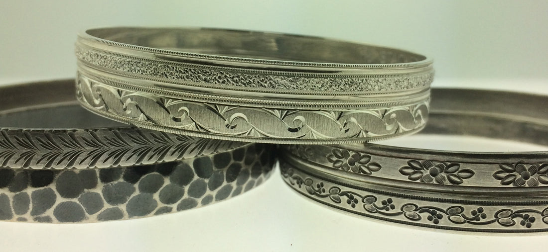 Dynamic Duos: Top Silver Bangle Stacks in Sets of 2 from our BOGO
